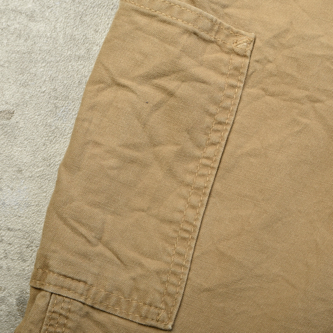 VINTAGE CARPENTER PANTS BEIGE -  36X32