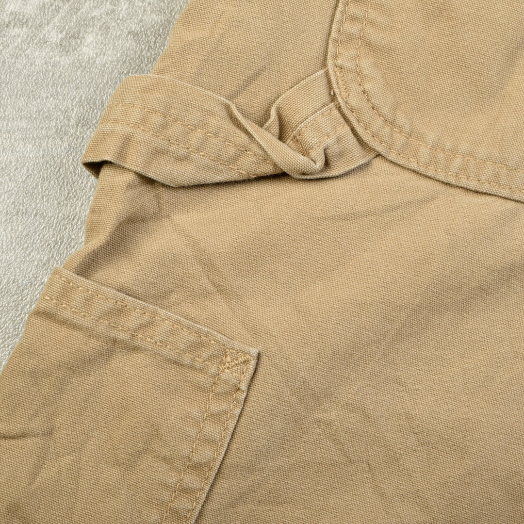 VINTAGE CARPENTER PANTS BEIGE - 35X32