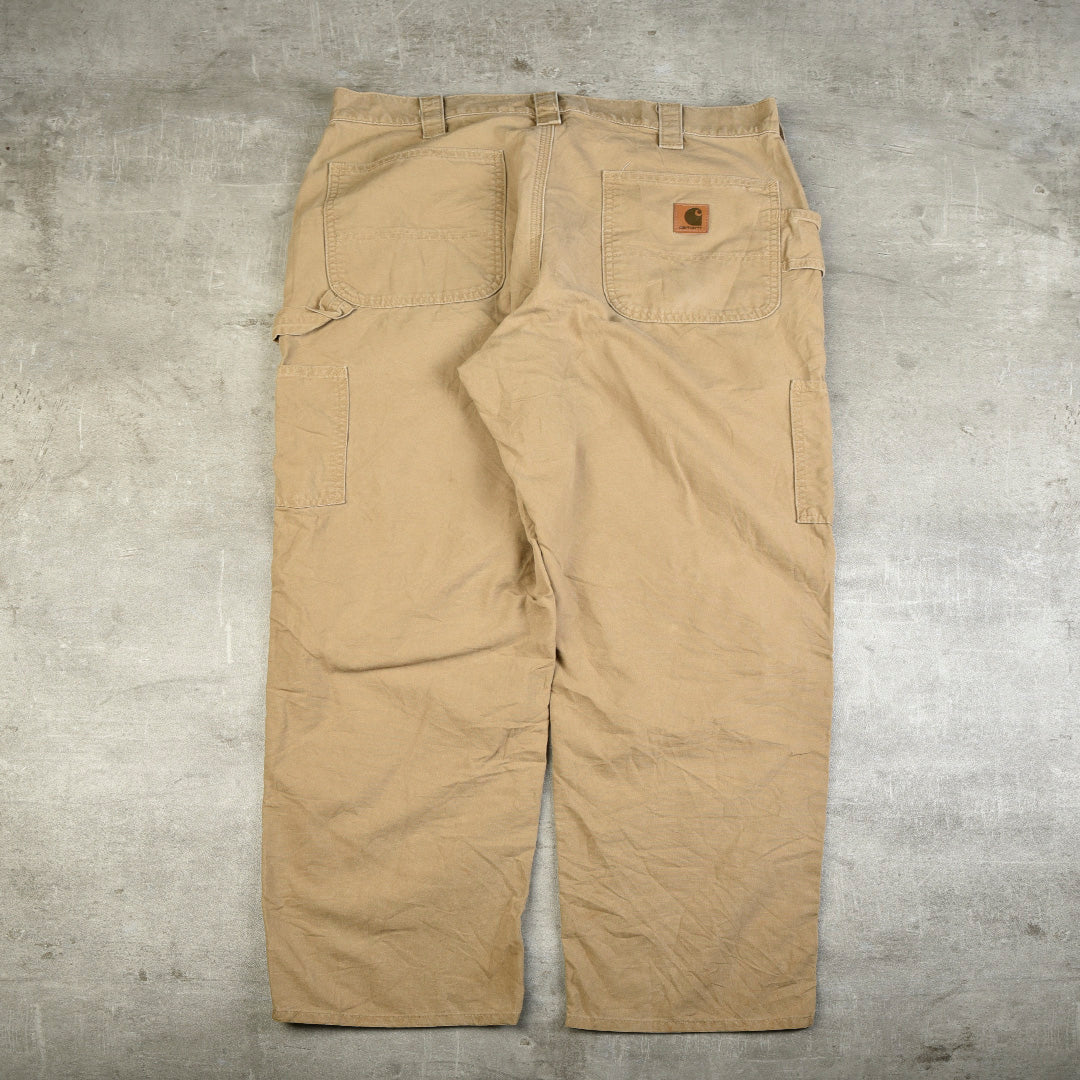 VINTAGE CARPENTER PANTS BEIGE -  36X32