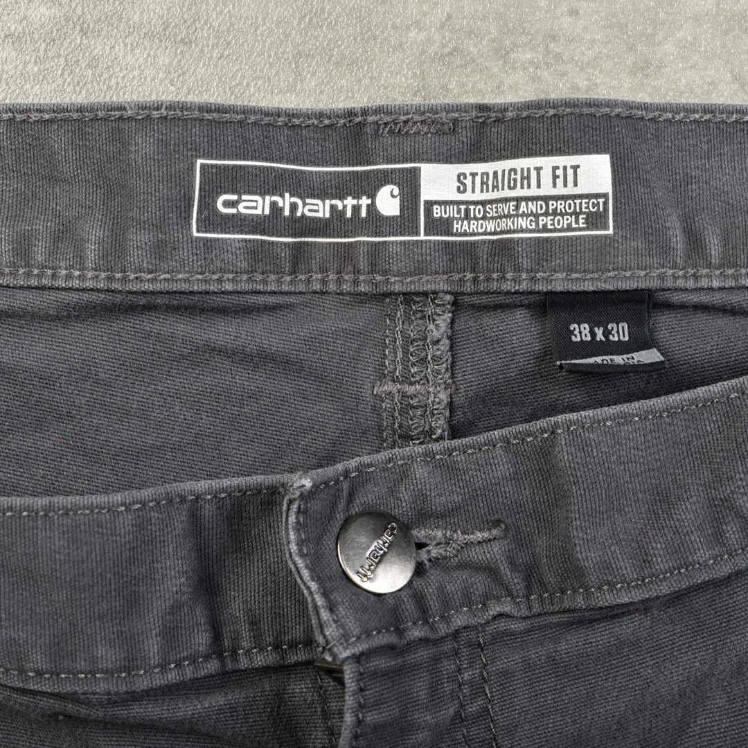 VINTAGE CARPENTER PANTS DARK GREY - 38X30