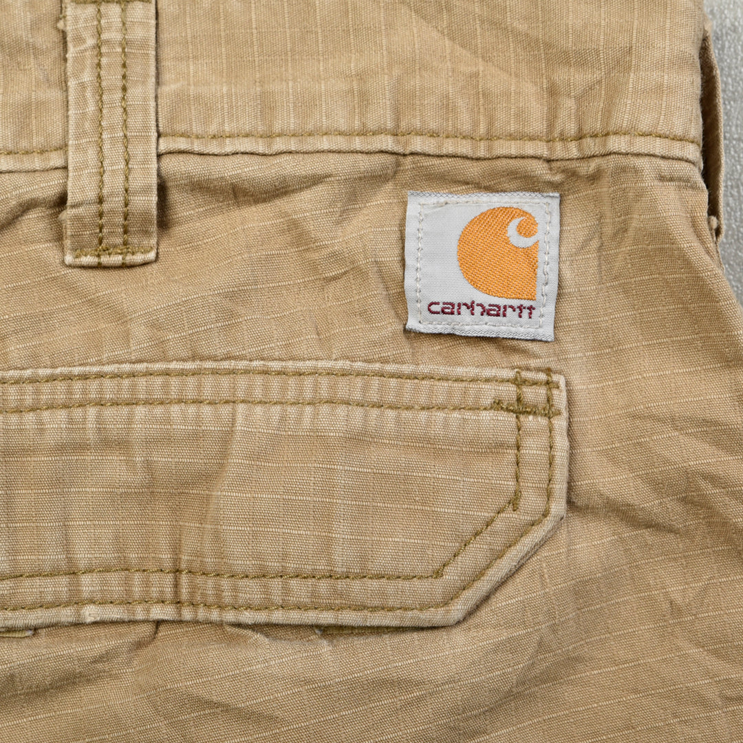 VINTAGE CARGO WORK PANTS BEIGE - 36X30