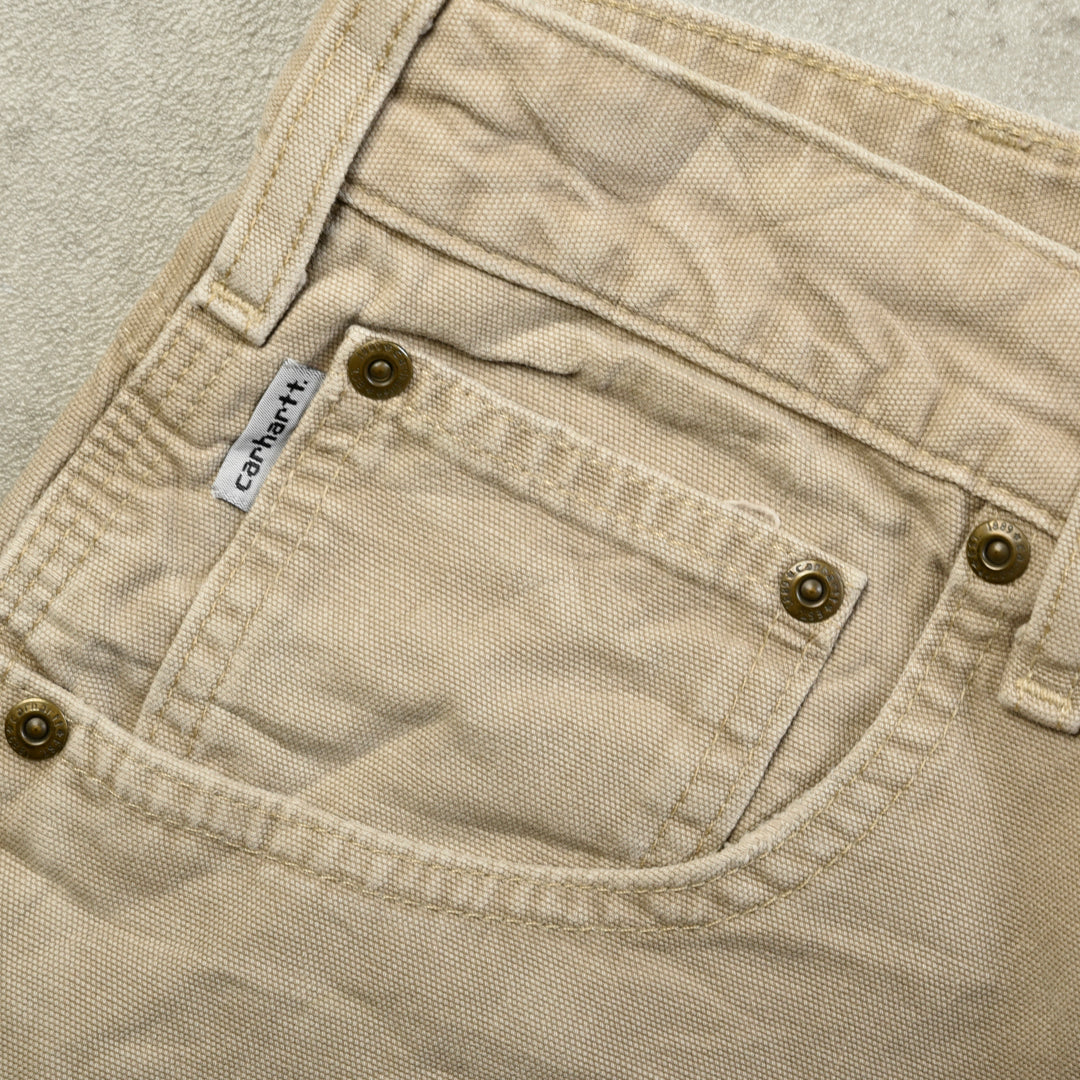 VINTAGE CARPENTER PANTS BEIGE - 36X30