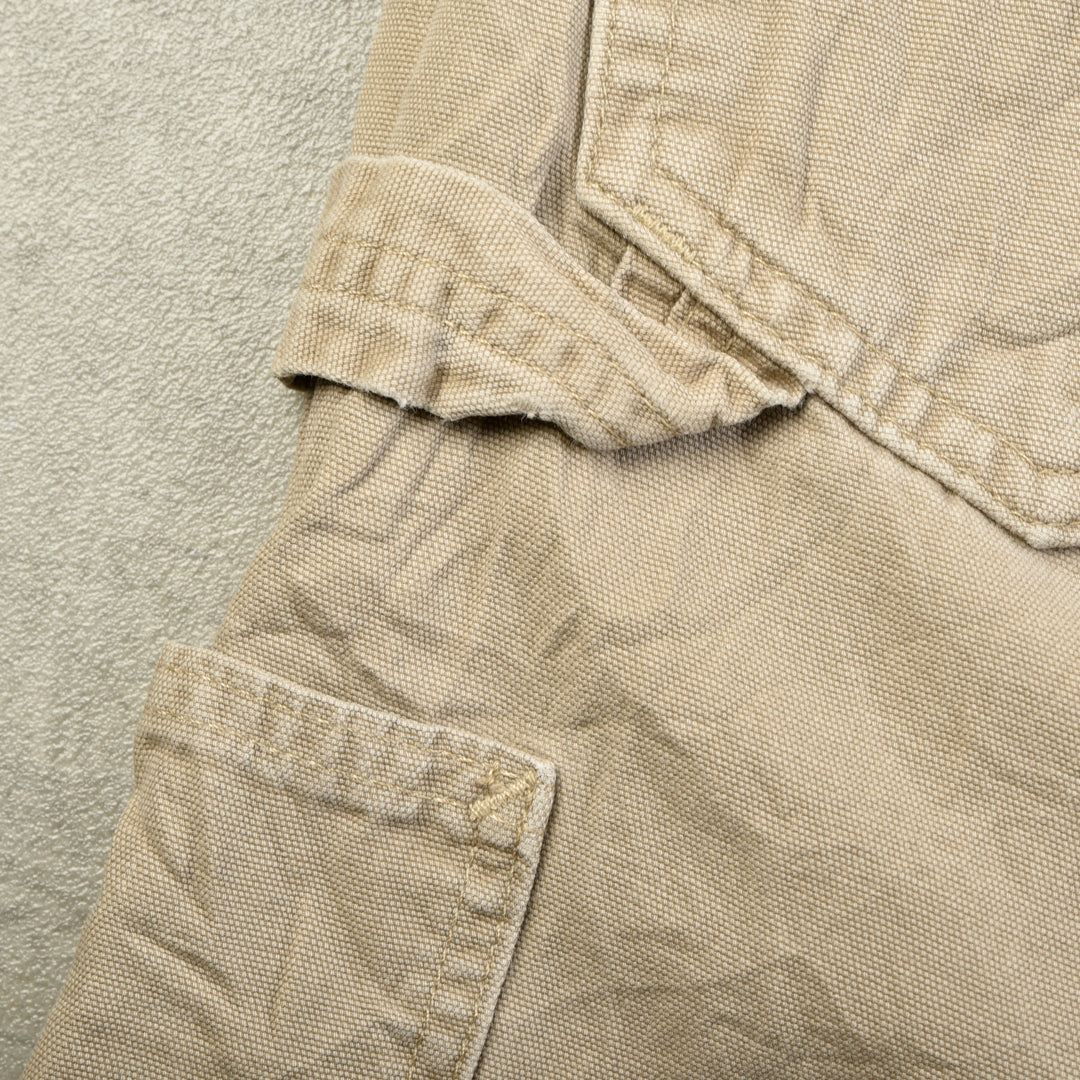 VINTAGE CARPENTER PANTS BEIGE - 36X30