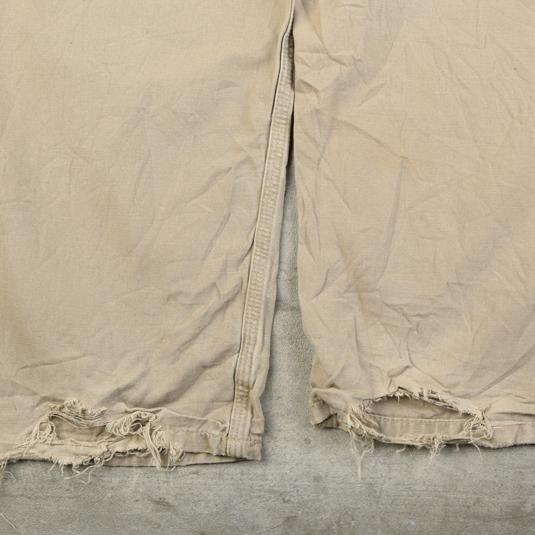 VINTAGE CARPENTER PANTS BEIGE - 36X30