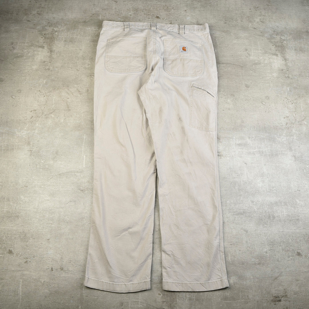 VINTAGE CARPENTER PANTS BEIGE - 36X32