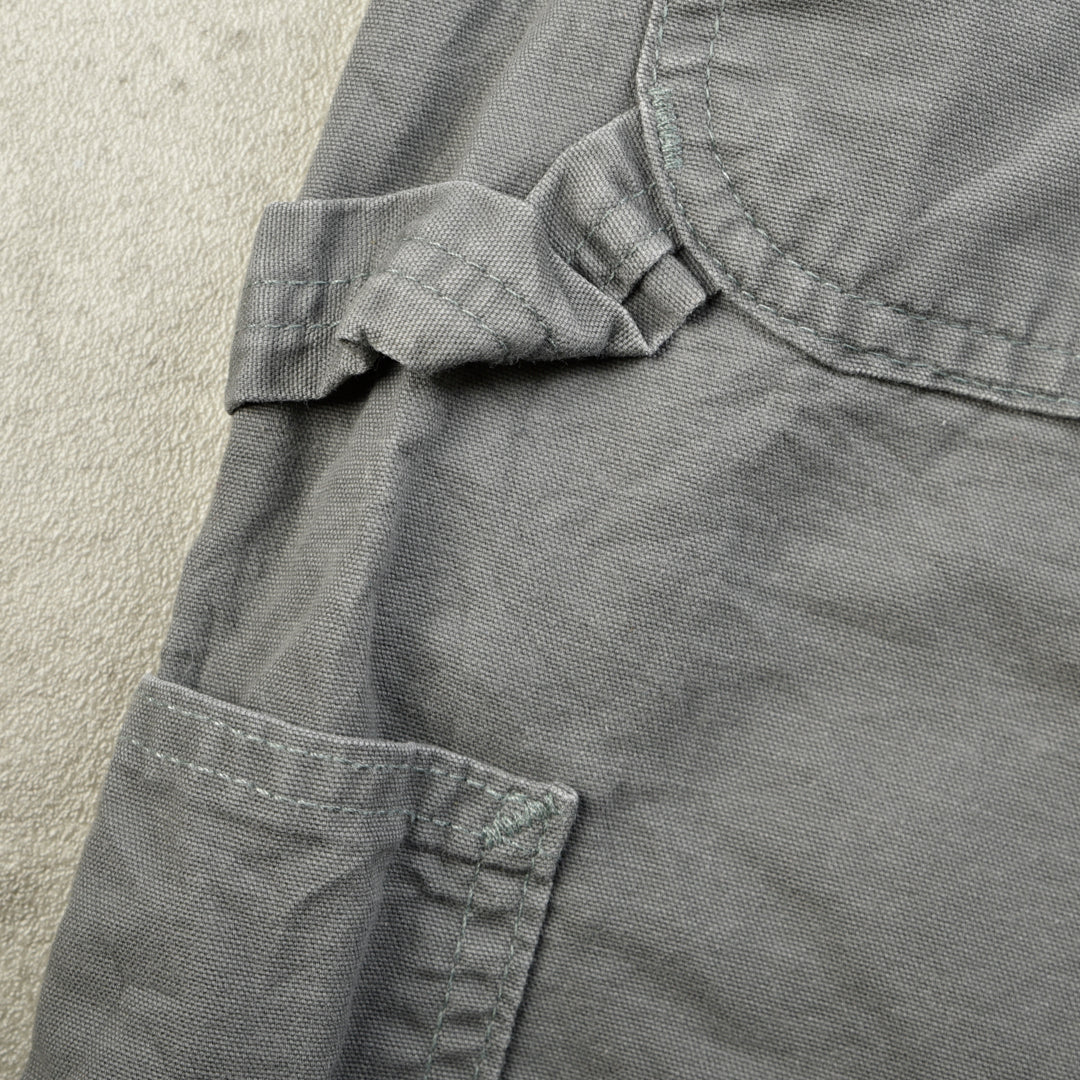 VINTAGE CARPENTER PANTS GREY - 36X30