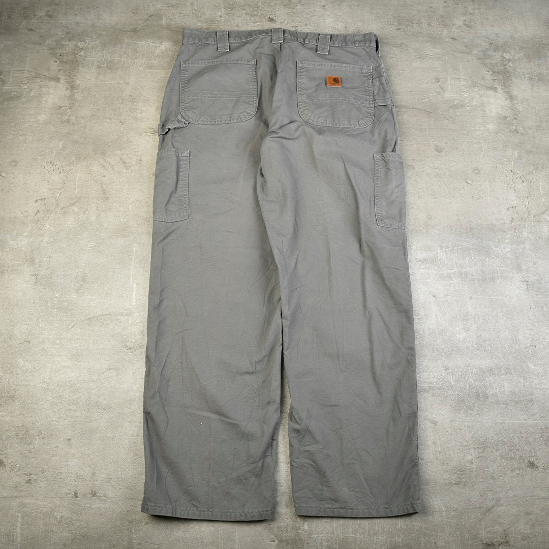 VINTAGE CARPENTER PANTS GREY - 36X30