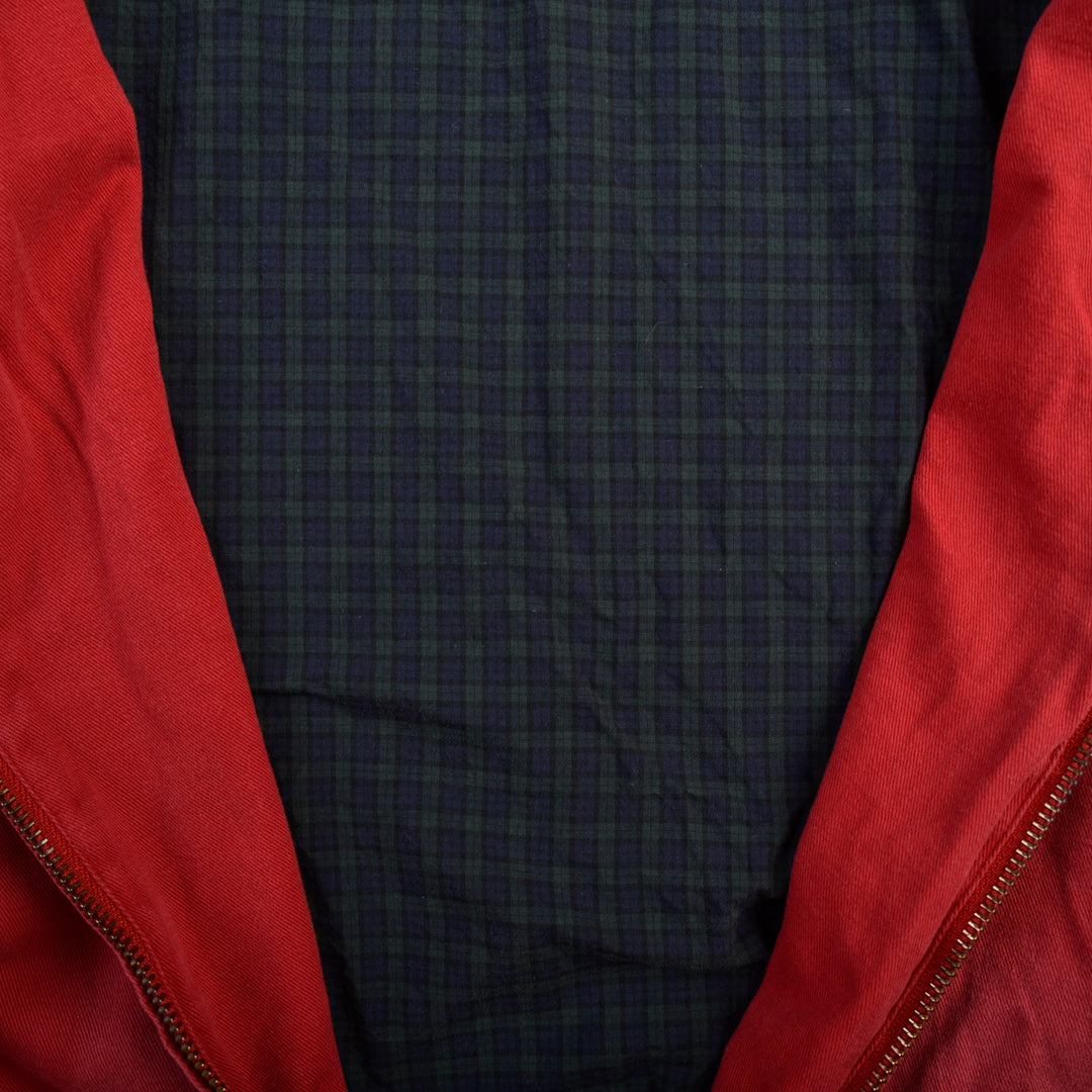 VINTAGE HARRINGTON JACKET RED - LARGE