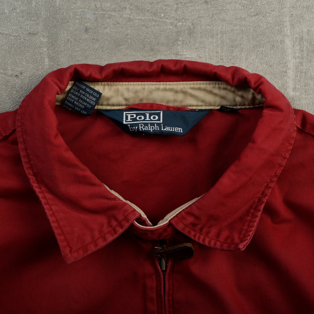 VINTAGE HARRINGTON JACKET RED - XXL