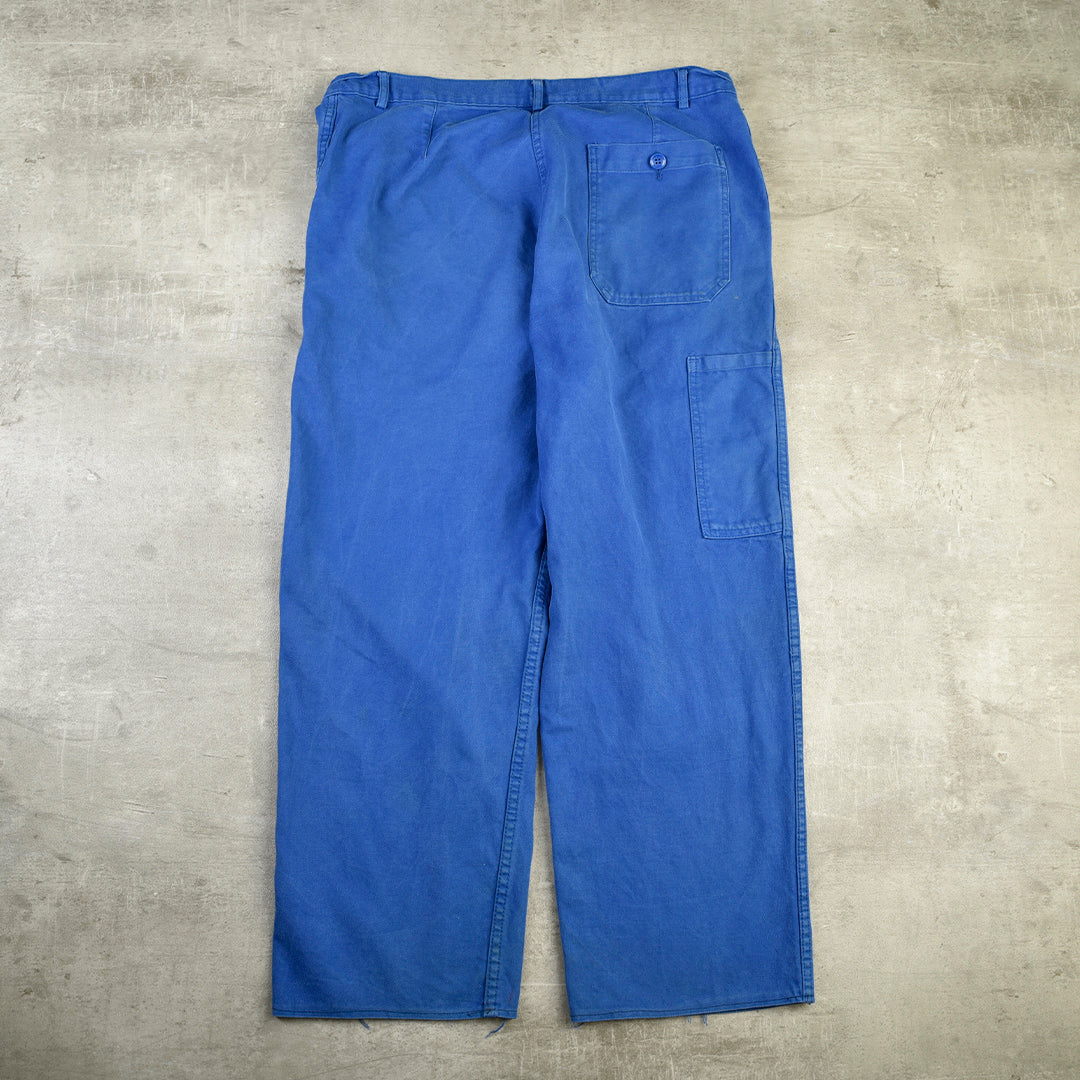 BLEU DE TRAVAIL VINTAGE WORK PANTS - L/XL