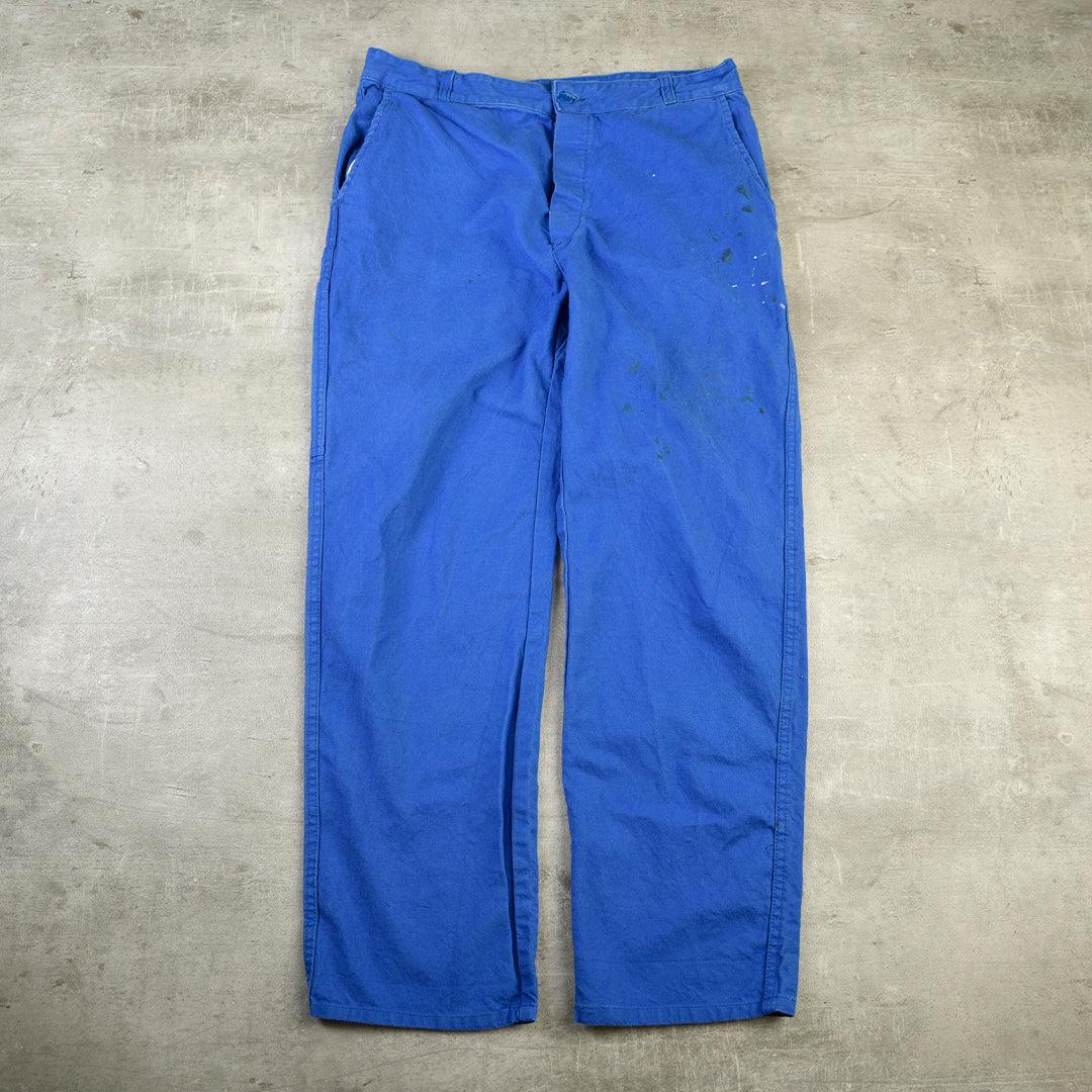 BLEU DE TRAVAIL VINTAGE WORK PANTS - M/L