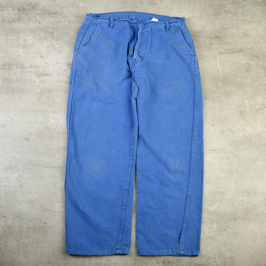 BLEU DE TRAVAIL VINTAGE WORK PANTS - XS/S