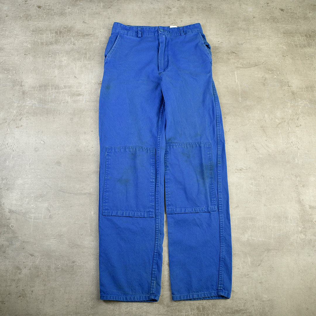 BLEU DE TRAVAIL VINTAGE WORK PANTS DOUBLE KNEE - XS/S