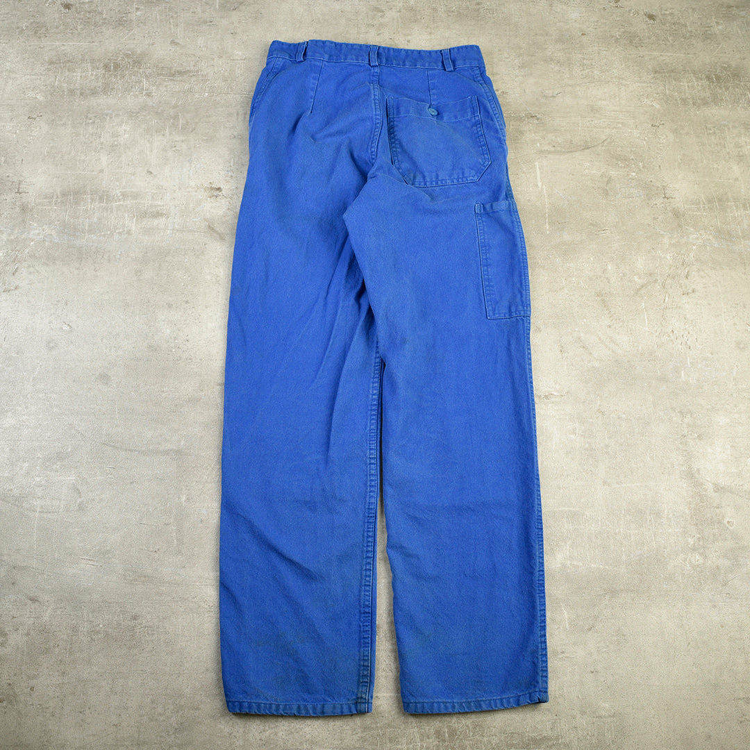 BLEU DE TRAVAIL VINTAGE WORK PANTS DOUBLE KNEE - XS/S