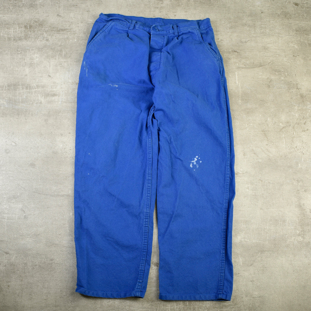 BLEU DE TRAVAIL VINTAGE WORK PANTS - XS/S