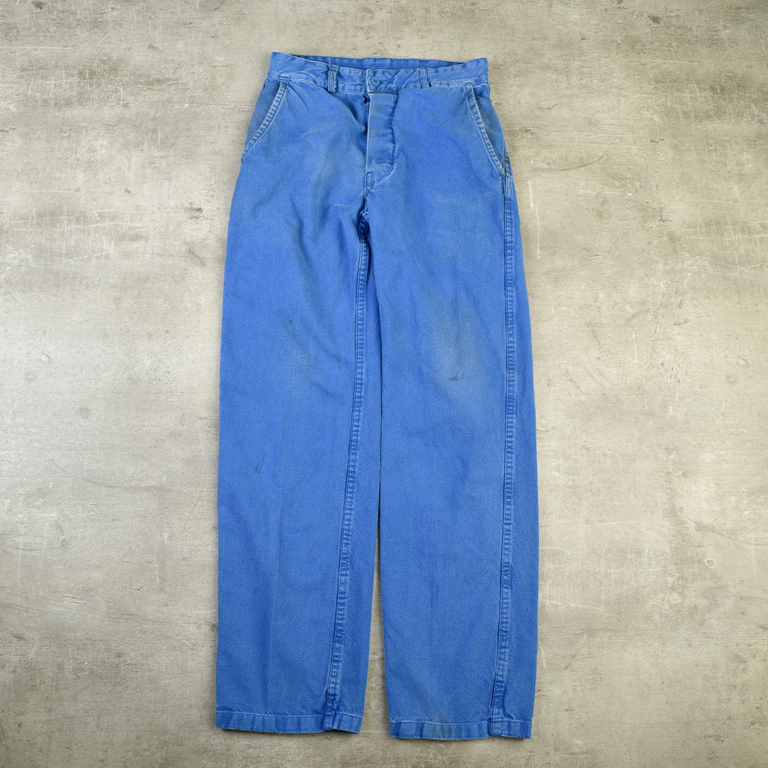 BLEU DE TRAVAIL VINTAGE WORK PANTS - XS