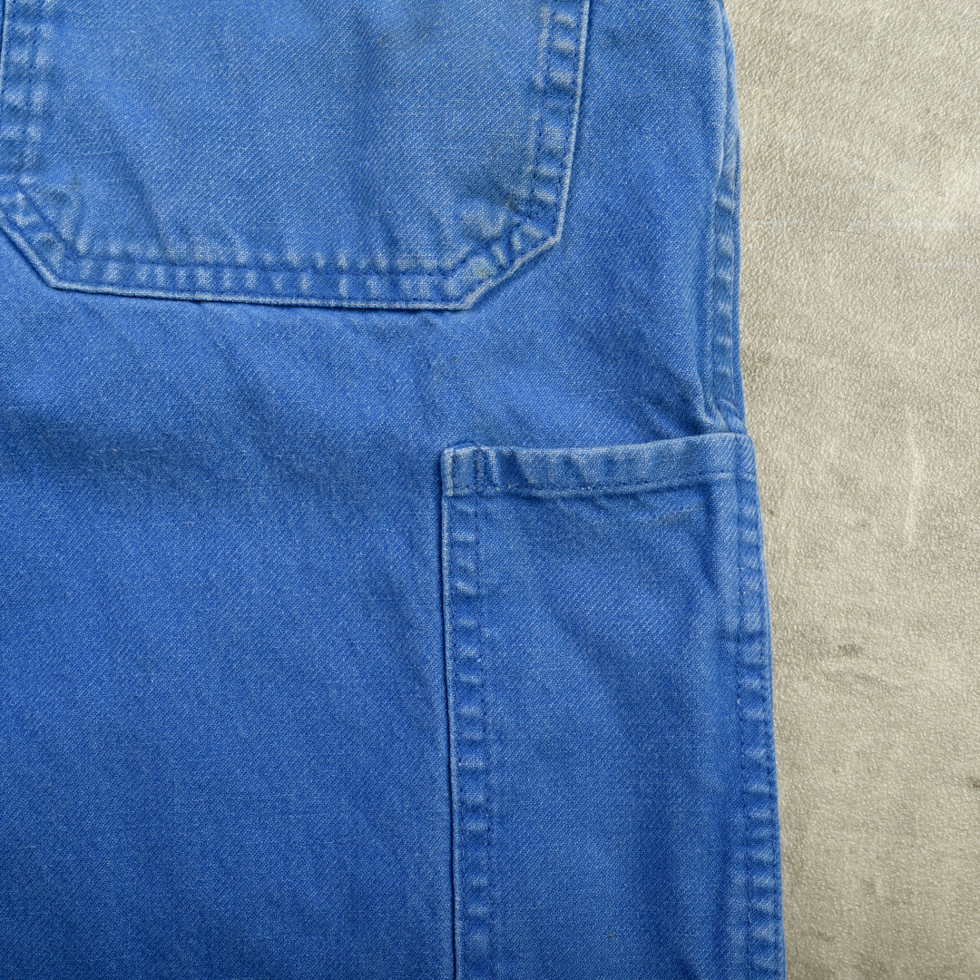 BLEU DE TRAVAIL VINTAGE WORK PANTS - XS