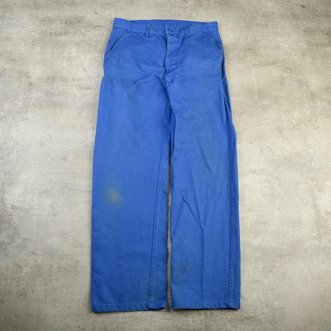 BLEU DE TRAVAIL VINTAGE WORK PANTS - S/M