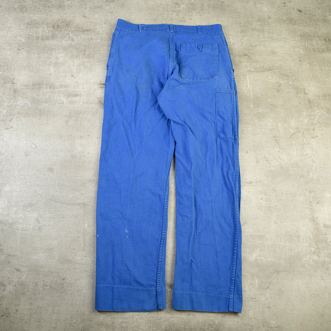 BLEU DE TRAVAIL VINTAGE WORK PANTS - S/M