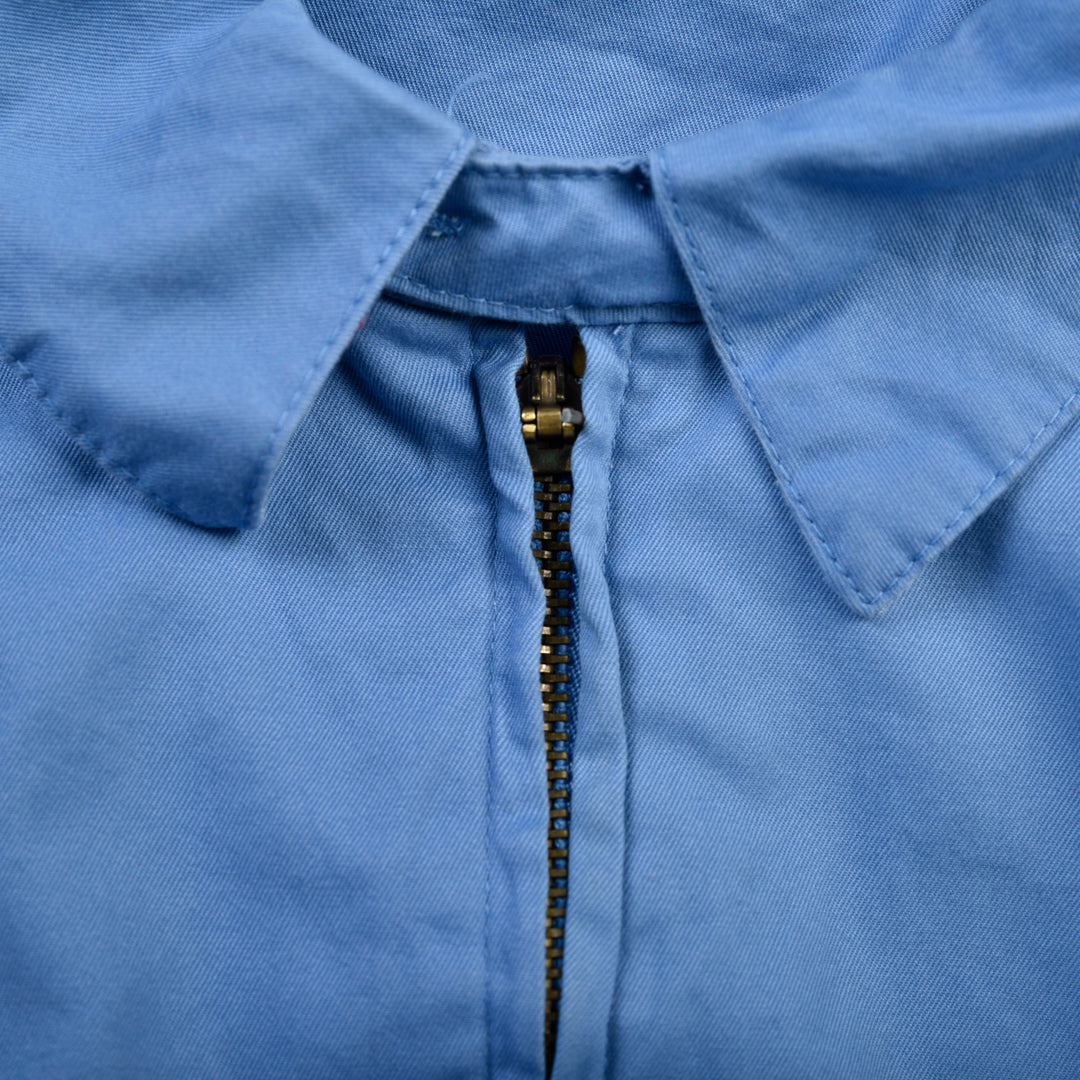 VINTAGE HARRINGTON JACKET BLUE - LARGE