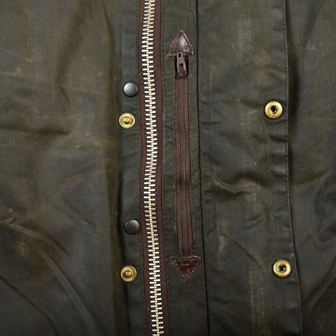 VINTAGE BEAUFORT WAXED JACKET GREEN -