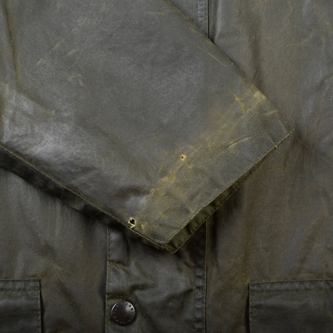 BEAUFORT WAXED JACKET GREEN - L/XL