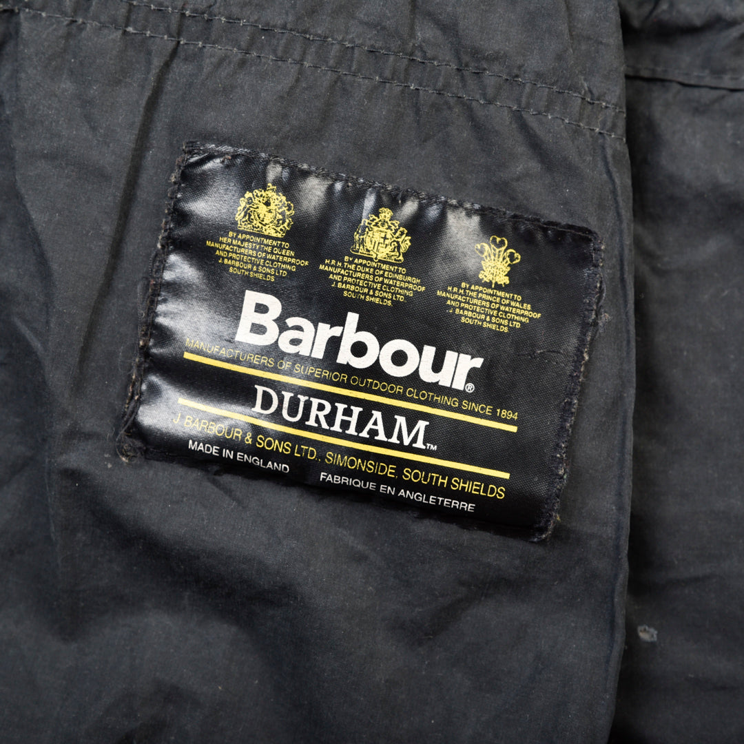 BARBOUR DURHAM PARKA JACKET BLUE - M/L