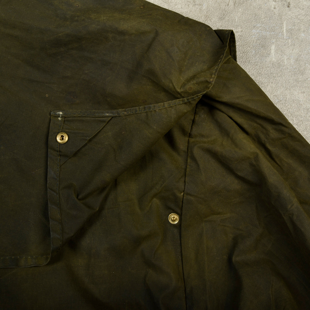 LINED DURHAM PARKA JACKET GREEN - L/XL