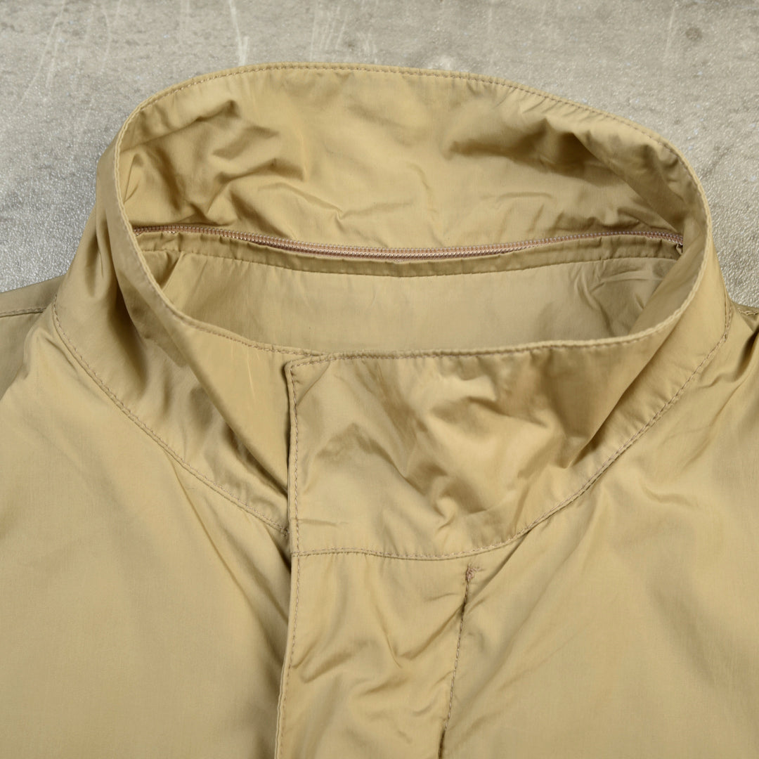 BURBERRY NYLON TRENCH COAT BEIGE - L/XL