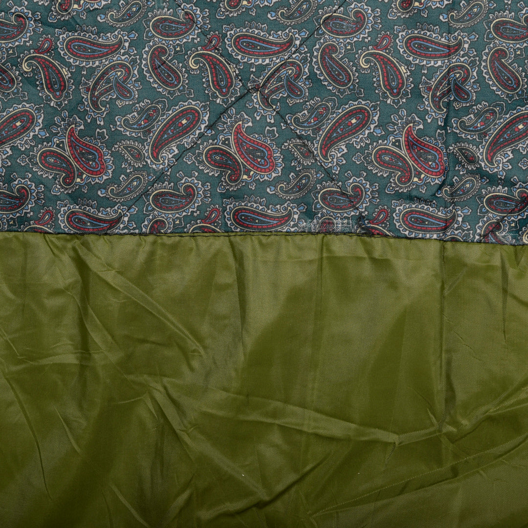 VINTAGE WAXED JACKET GREEN - XS