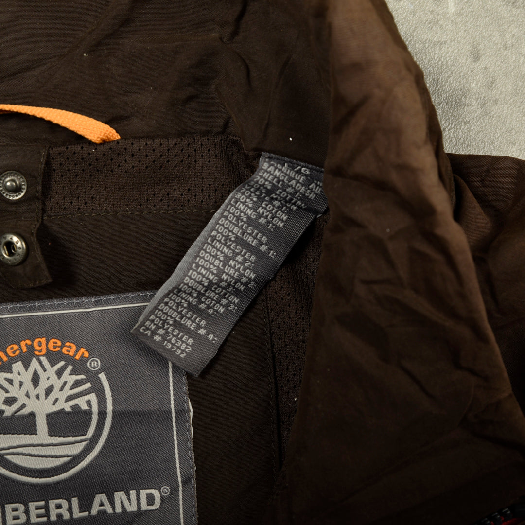 TIMBERLAND VINTAGE JACKET BROWN - L