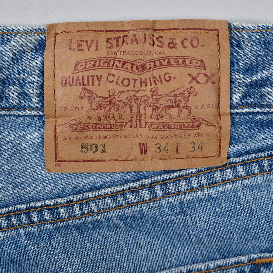 501 Vintage Denim Jeans 34x34