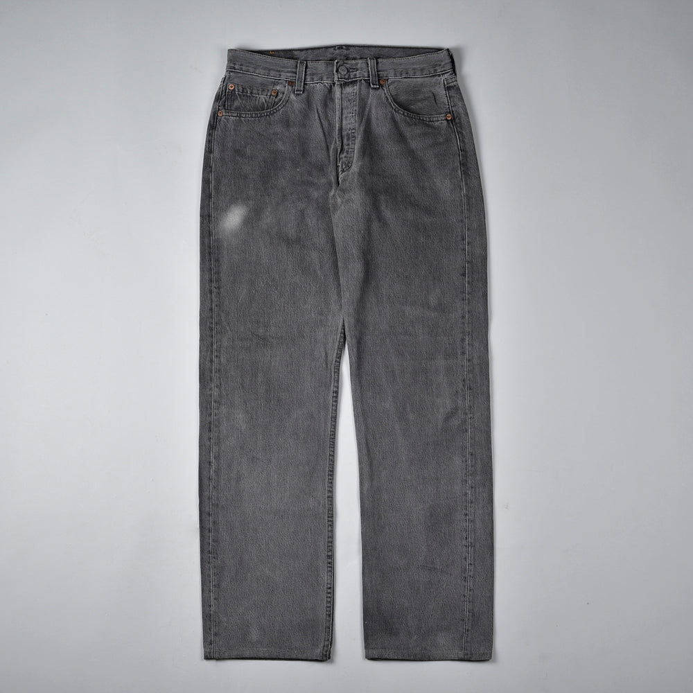 501 Vintage Denim Jeans Grey 31x32