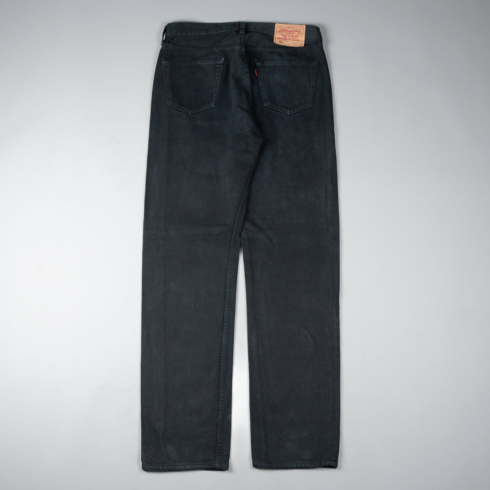 501 Vintage Denim Jeans Black 38x36