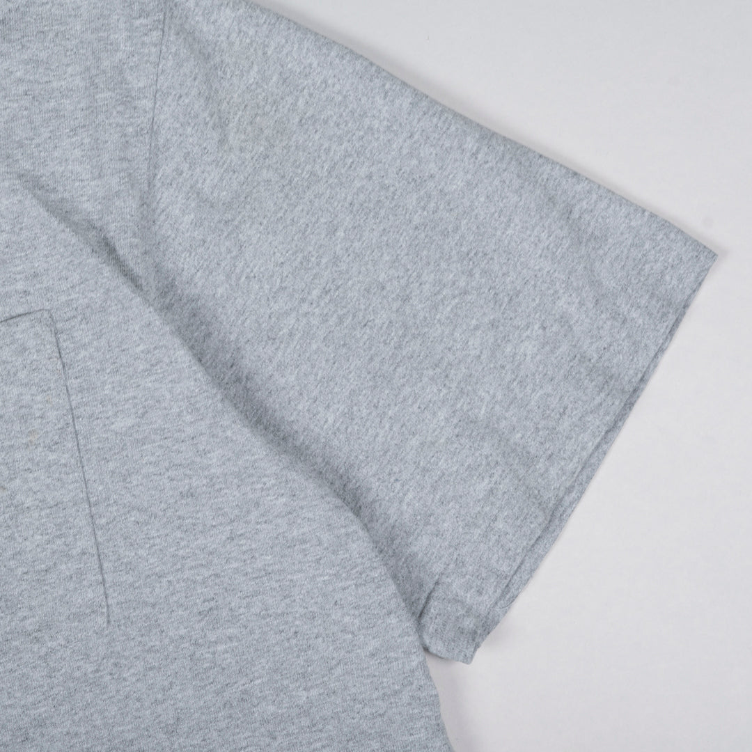 Vintage Chest Pocket T-Shirt Grey