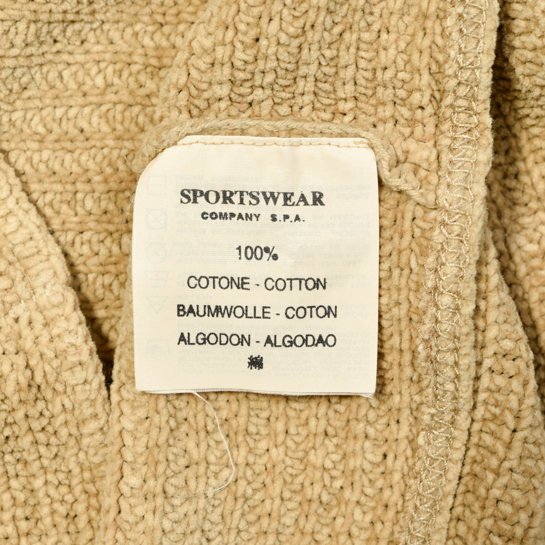 Vintage Chenille Knit Yellow
