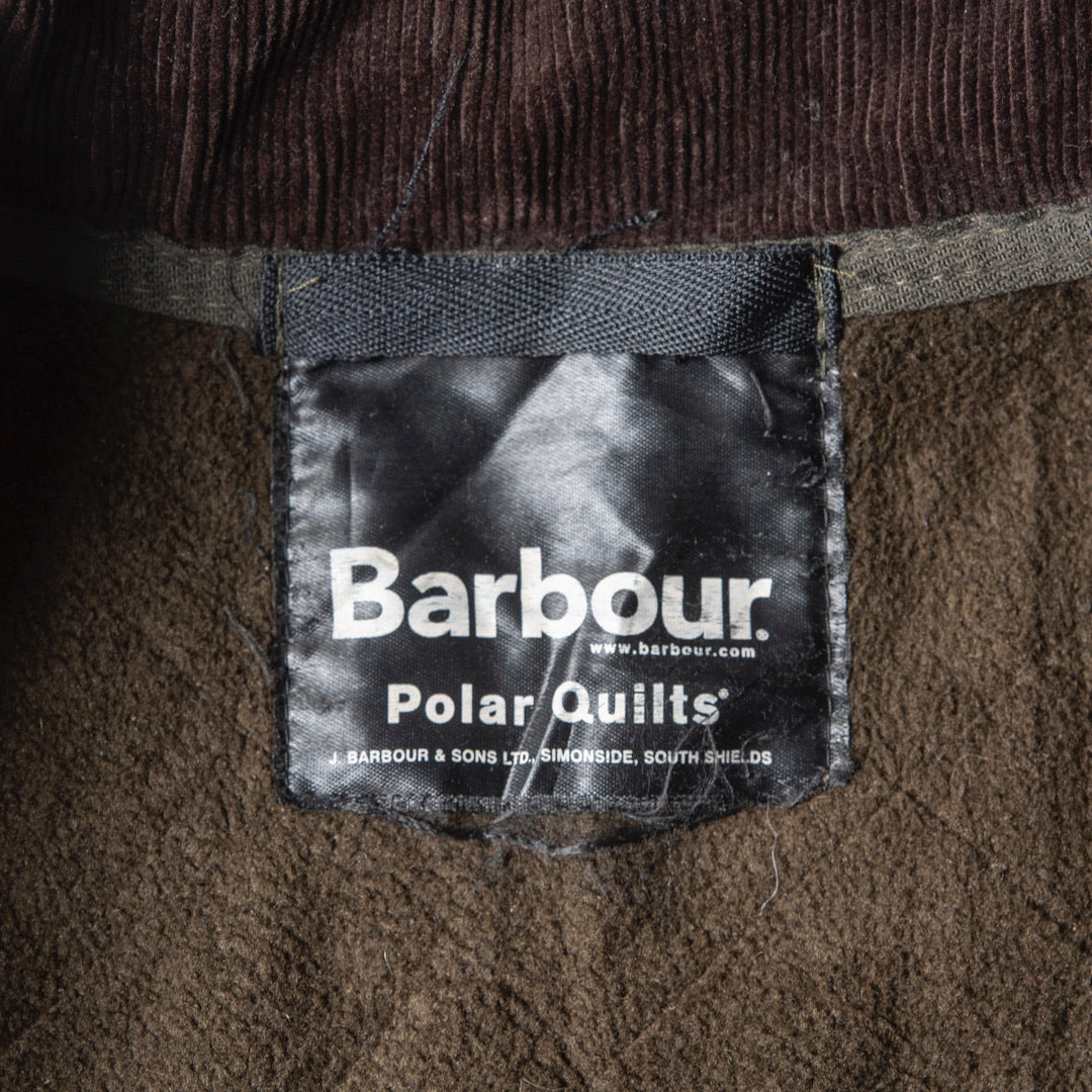 Duracotton Polarquilt Quilted Jacket Brown
